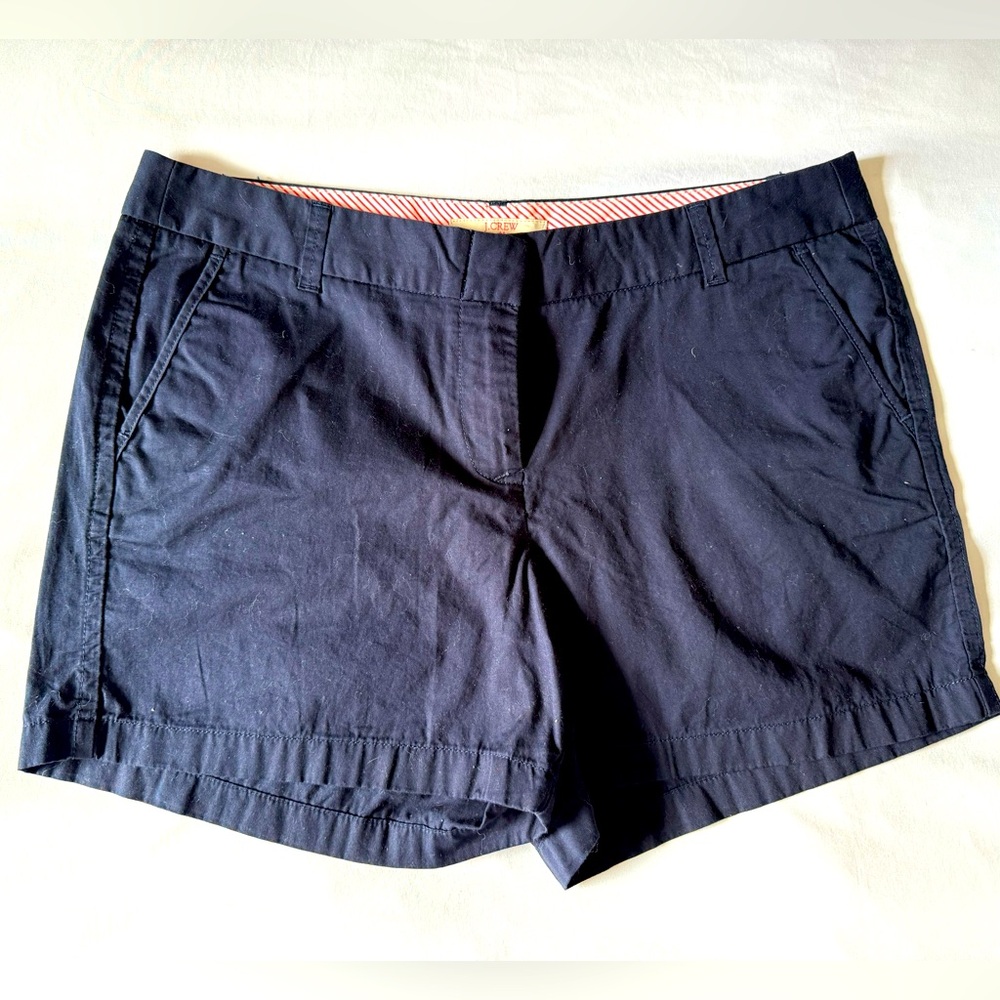 J. Crew Navy Chino Shorts